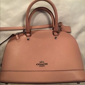 Coach Blush Pink Mini Sierra Satchel